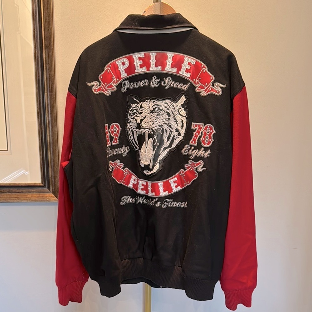 Pelle Pelle vintage varsity bomber jacket EUC 4XL